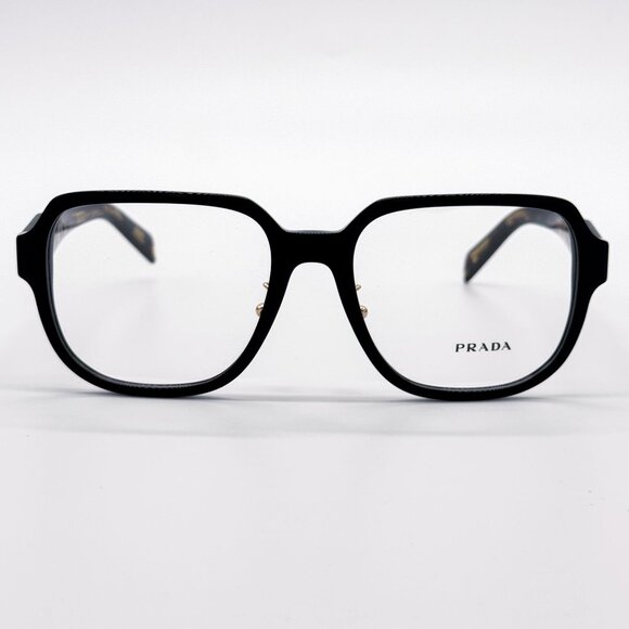 NEW PRADA PRB07VD 3891O1 EYEGLASSES WOMEN BLACK/HAVANA EYEWEAR VPR B07D - Picture 3 of 9